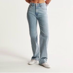 Abercrombie & Fitch Light Blue Flare Jeans